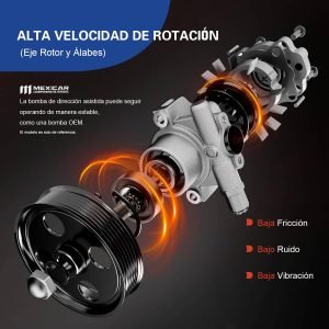 Bomba De Dirección Hidráulica Mexicar Para Spark 1.2l - Imagen 4